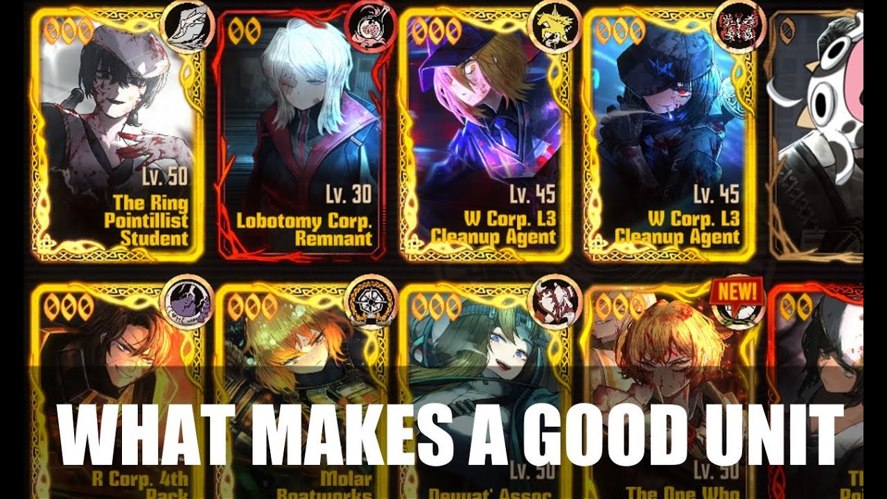 [Limbus Company] ID Recommendations for new players