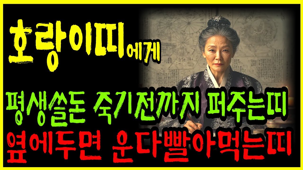 호랑이띠, 운이 커질수록 ‘이 한 가지’부터 조심하세요