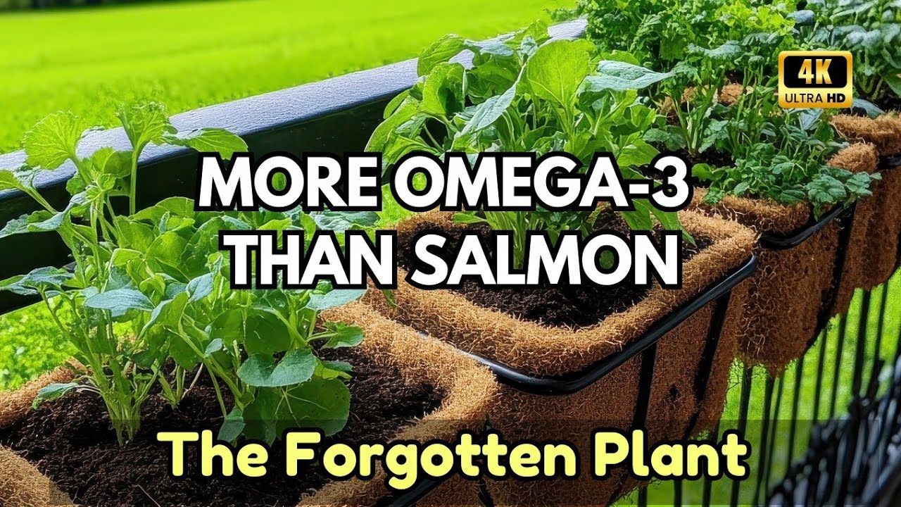 More Omega-3 Than Salmon: The Forgotten Plant Almost No One Talks About