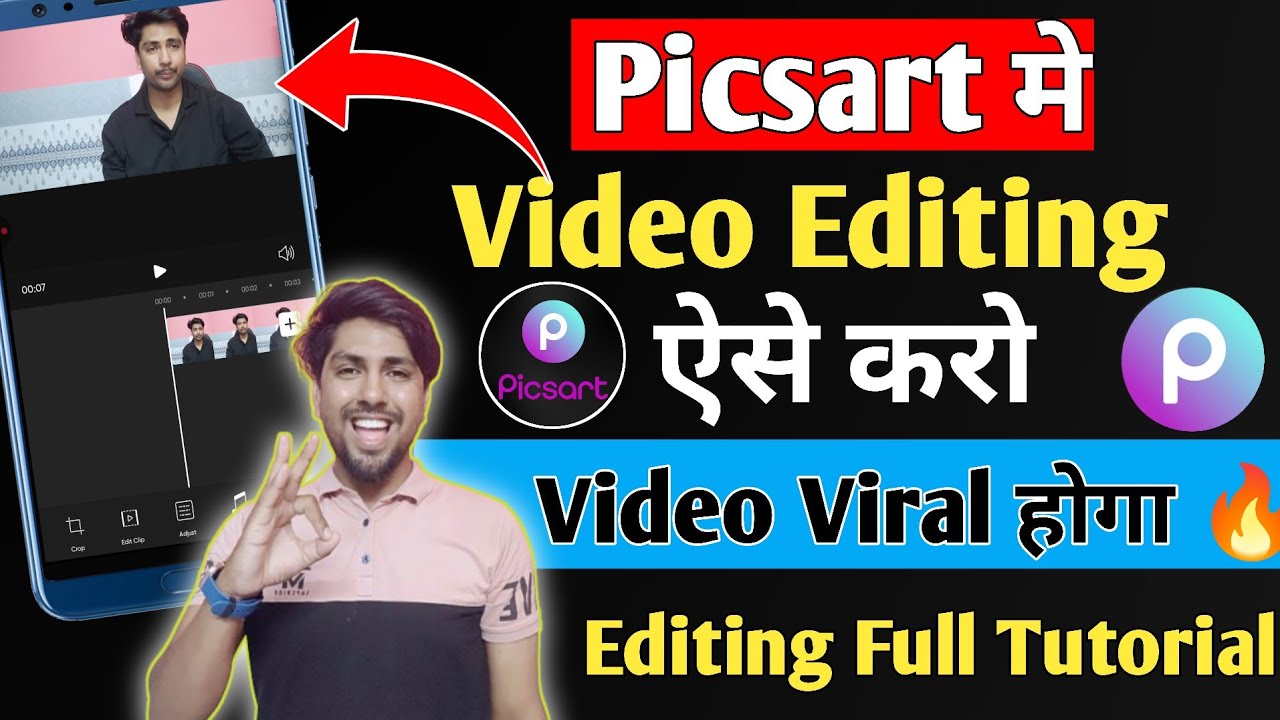 Picsart se video editing kaise kare || how to edit video in picsart | picsart video editing 2025