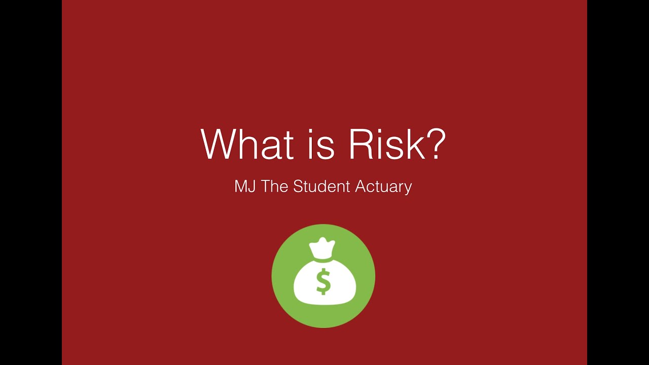 What is Risk? An Actuarial Definition.