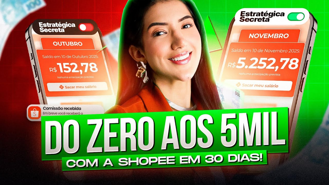 DO ZERO AOS 5 MIL EM NOVEMBRO COM A SHOPEE
