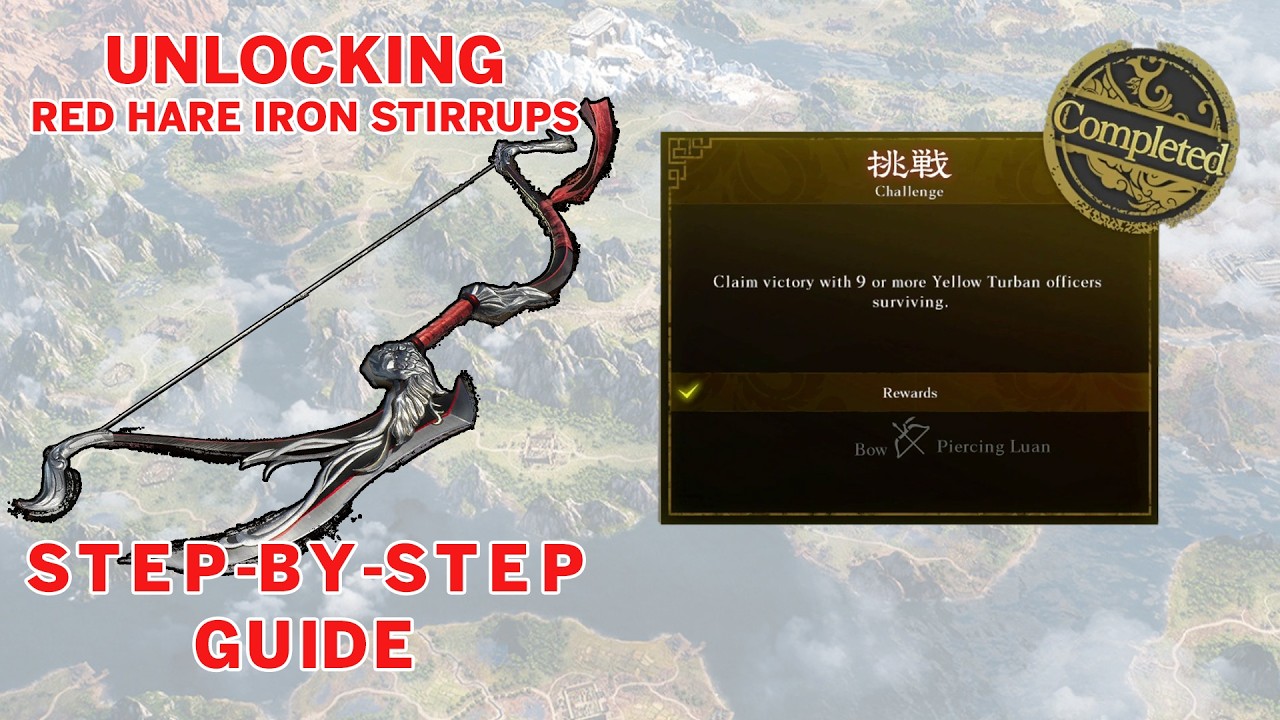DYNASTY WARRIORS ORIGINS - Unlock Piercing Luan Bow