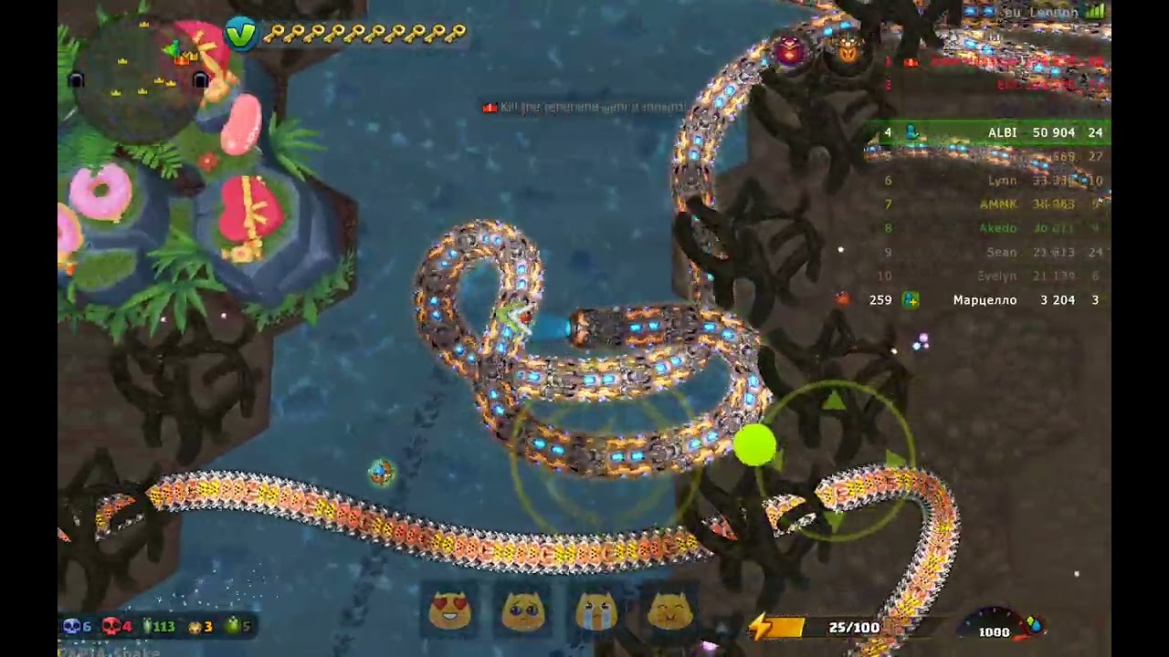 Becoming number 1 the KING little big snake only to be killed by a tiny one