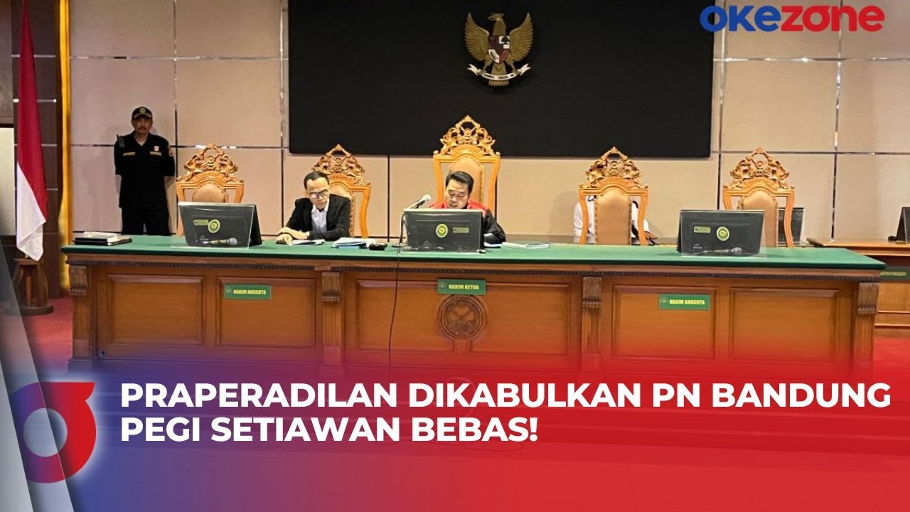 [FULL] Breaking News! Hakim PN Bandung Kabulkan Praperadilan, Pegi Setiawan Bebas!