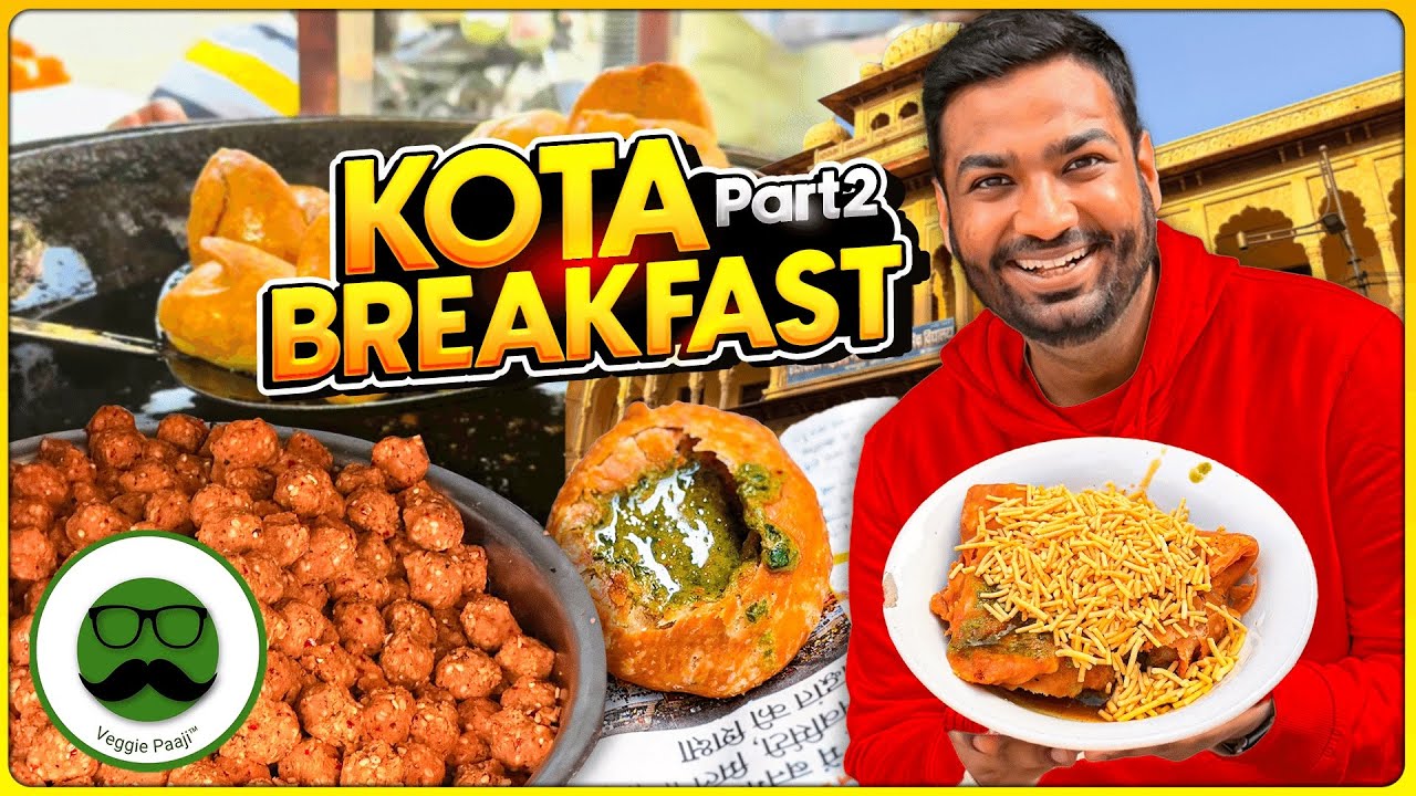 Breakfast in Kota | Kota Food Part 2 | Veggie Paaji