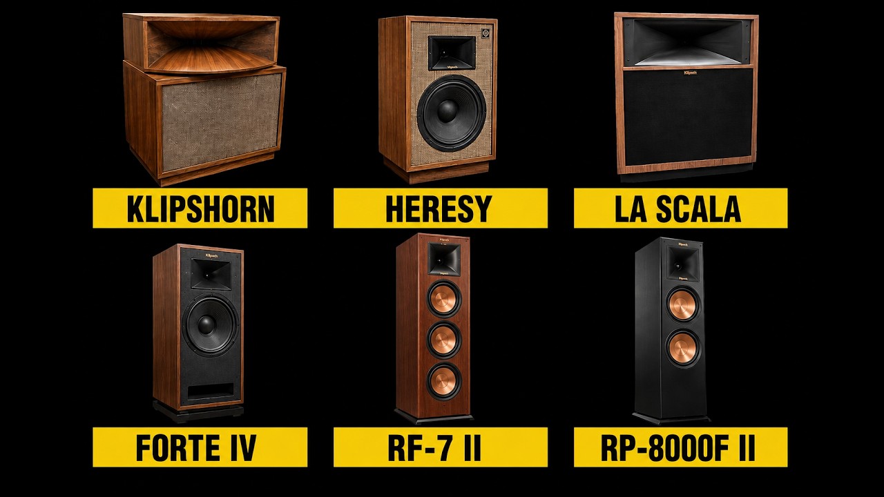 Every Klipsch Speaker Explained | From the Klipschorn to Today