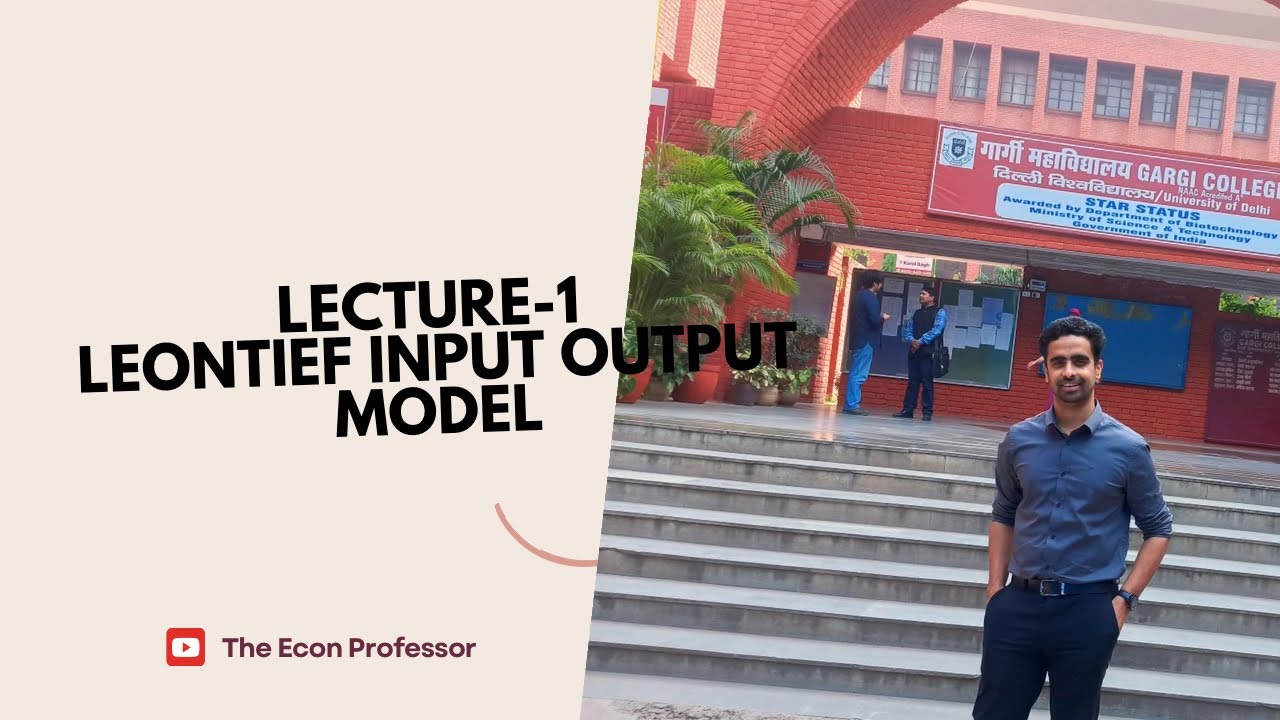 12.1-  Leontief Input Output Model