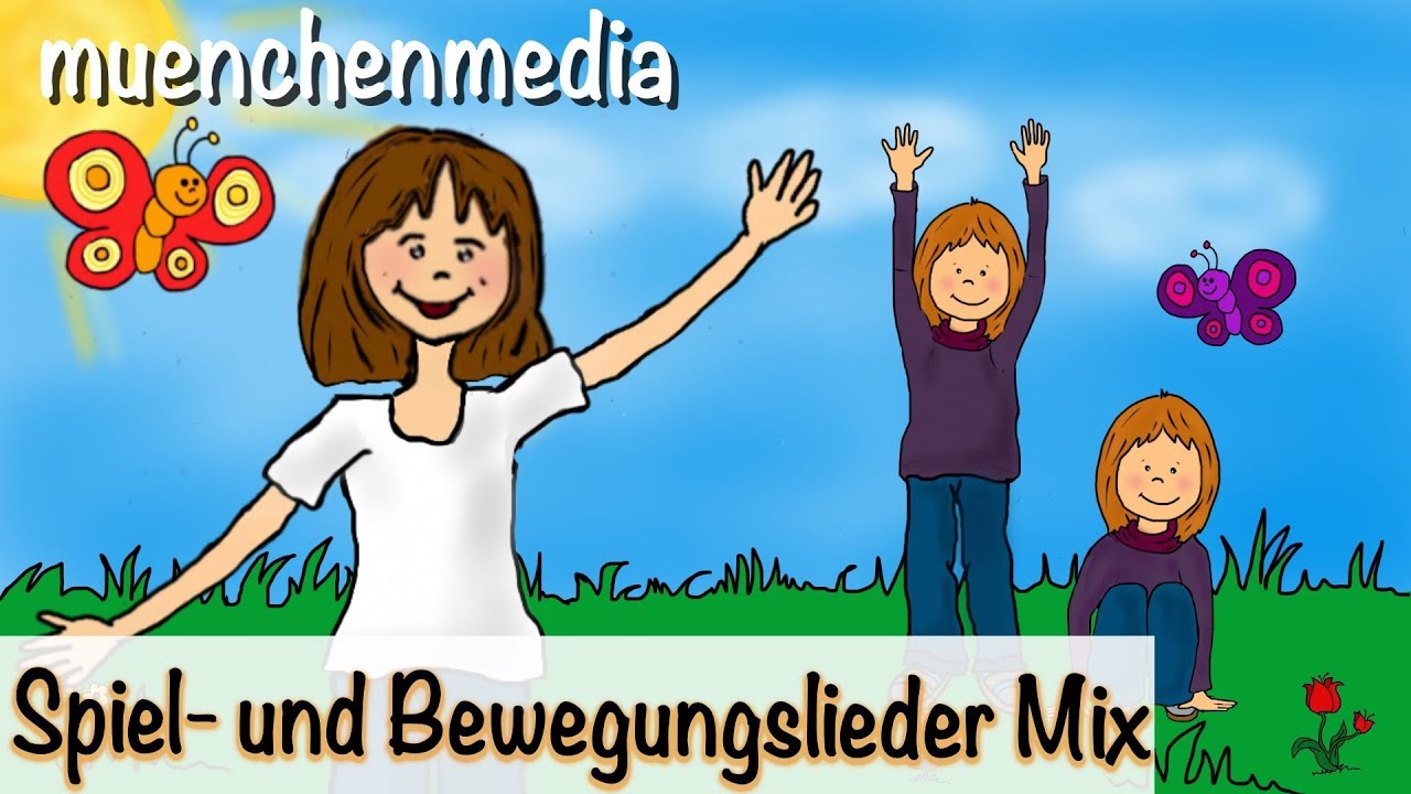 ♫ Lieder f&uuml;r Kinder - bewegen und singen - Kinderlieder deutsch - muenchenmedia
