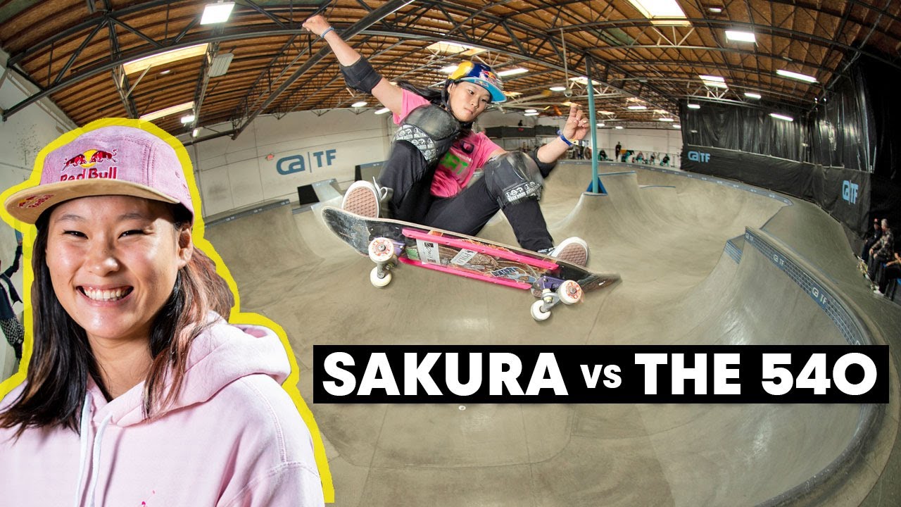 Japanese Skate Hopeful Sakura Yosozumi Lands Her First 540