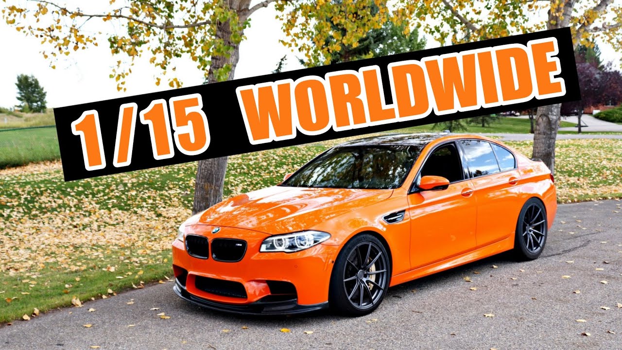 1 of 15 FIRE ORANGE BMW M5 FOR SALE!