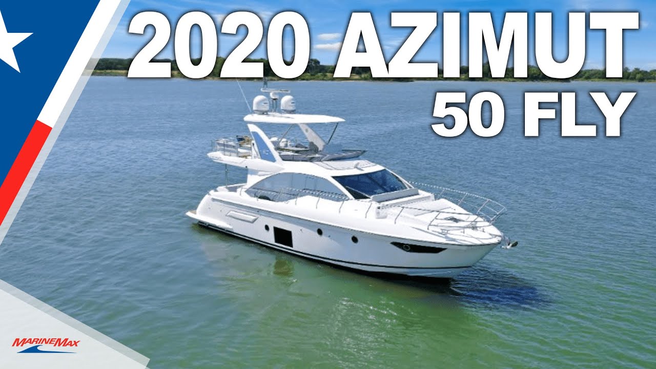 2020 Azimut 50 FLY | MarineMax Dallas Yachts