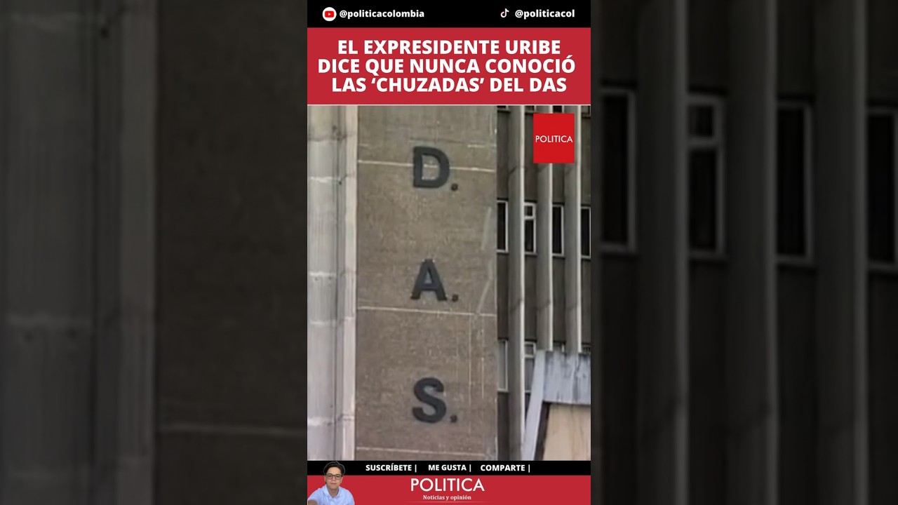 Expresidente #AlvaroUribe tambi&eacute;n dijo desconocer las &lsquo;chuzadas&rsquo; del DAS