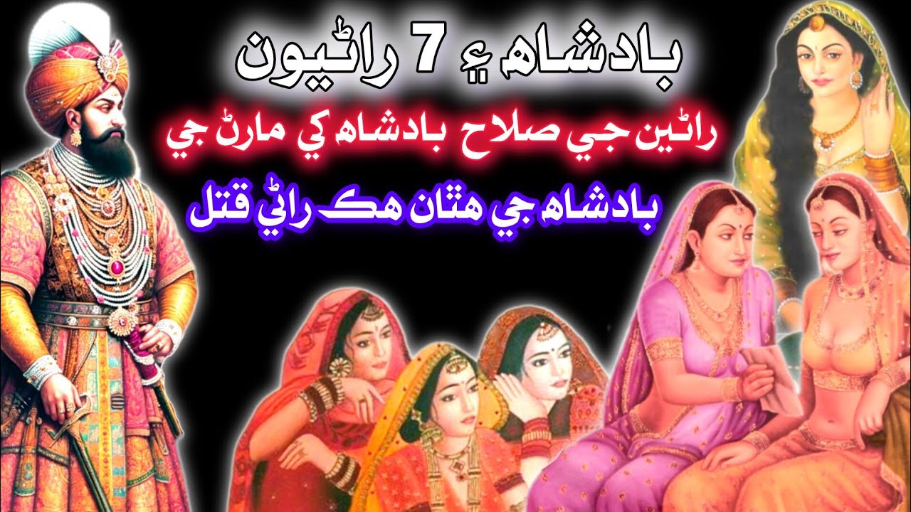 Badshah Ki Saat Raniyan | Ek Rani Ka Khoon | Badshah Ko Marne Kai Koshish | Stories | Sindhi Kahani