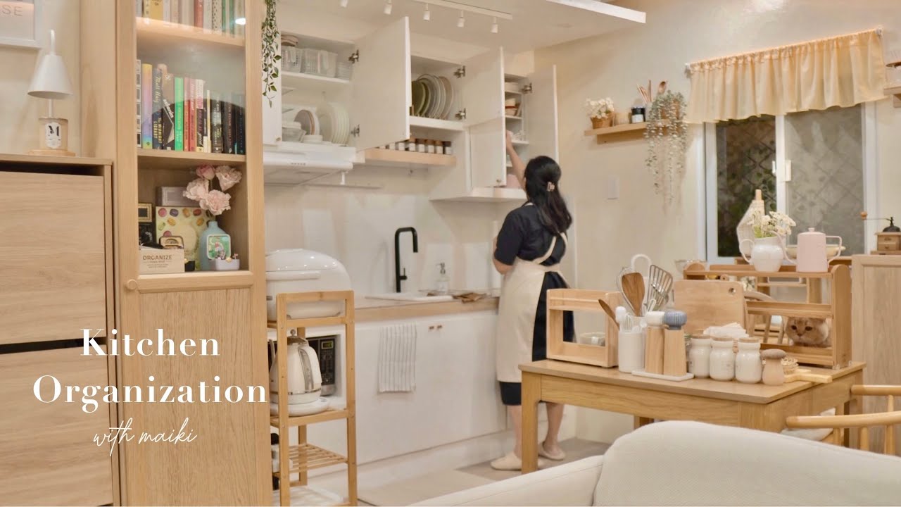 Kitchen Organization Ideas 📥 ✨ | Deep Clean with me 🧹 🫧 | New camera ft. Obsbot Tail Air