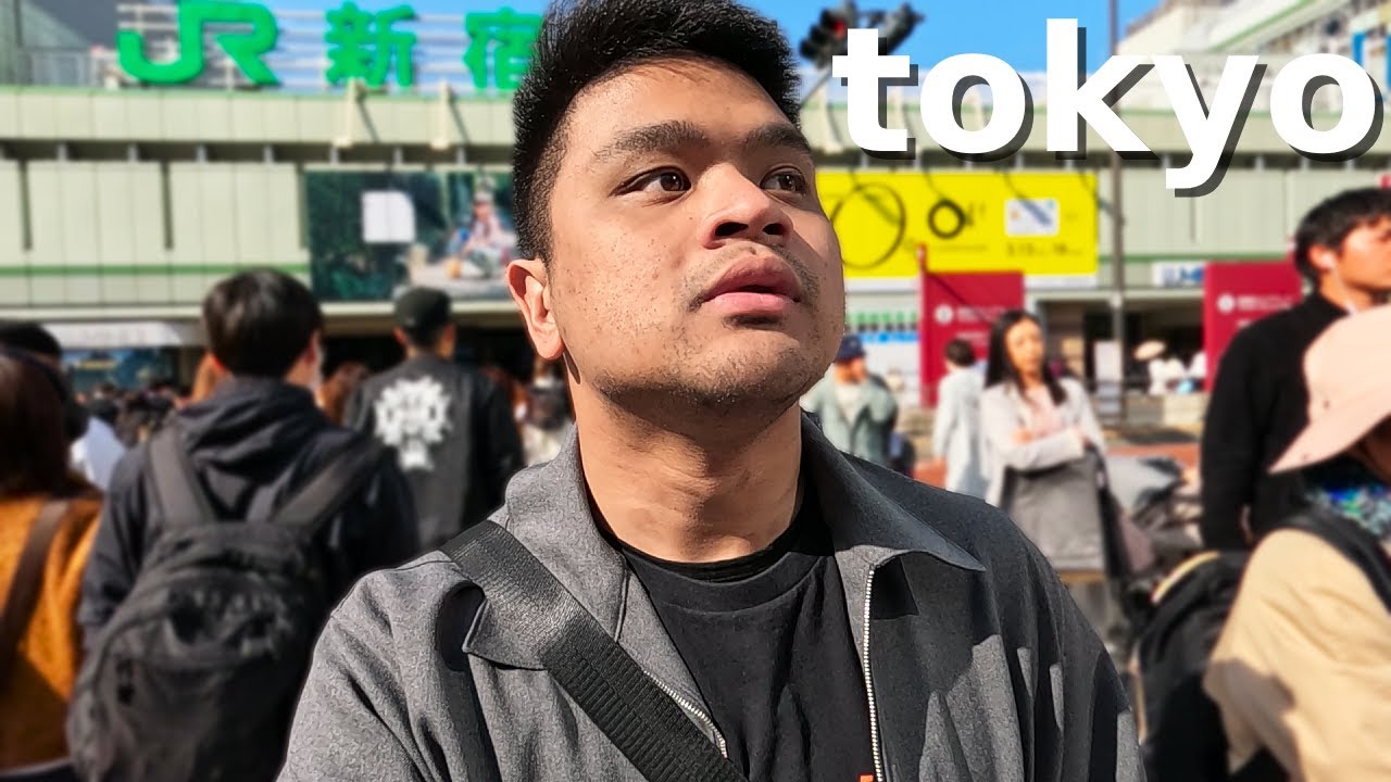 A relaxing day SOLO Traveling in Japan (SHINJUKU)