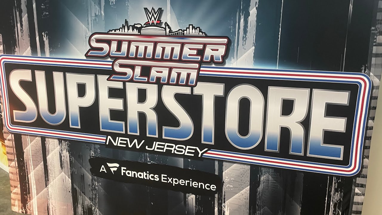 WWE Summerslam 2025 Superstore Full Tour & Walkthrough