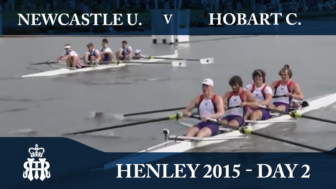 Newcastle U. 'B' v Hobart C. 'B' | Day 2 Henley 2015 | Prince Albert