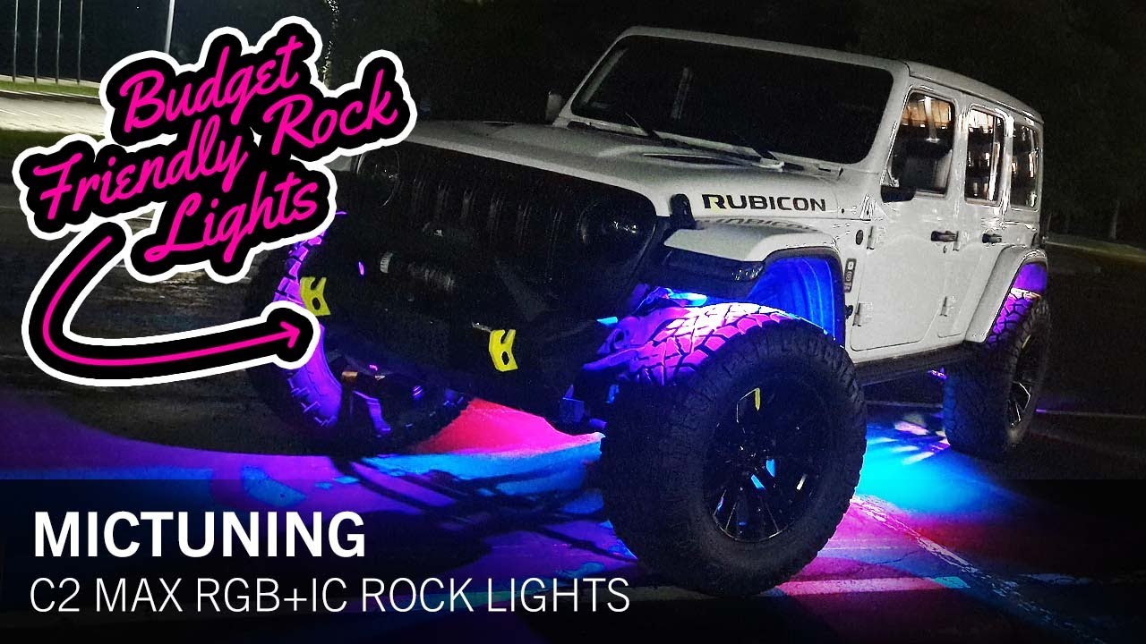 Installing Mictuning C2 Max RGB+IC Rock Lights on Jeep Wrangler | Budget-Friendly Upgrade!
