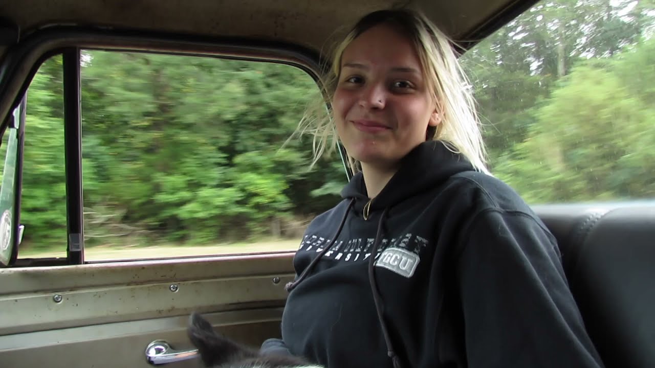 Littlemiss drives the Firebird