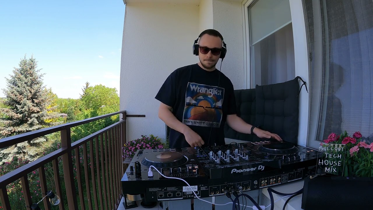 BALCONY TECH-HOUSE MIX ON PIONEER XDJ-XZ || MAY 2024 || 4K