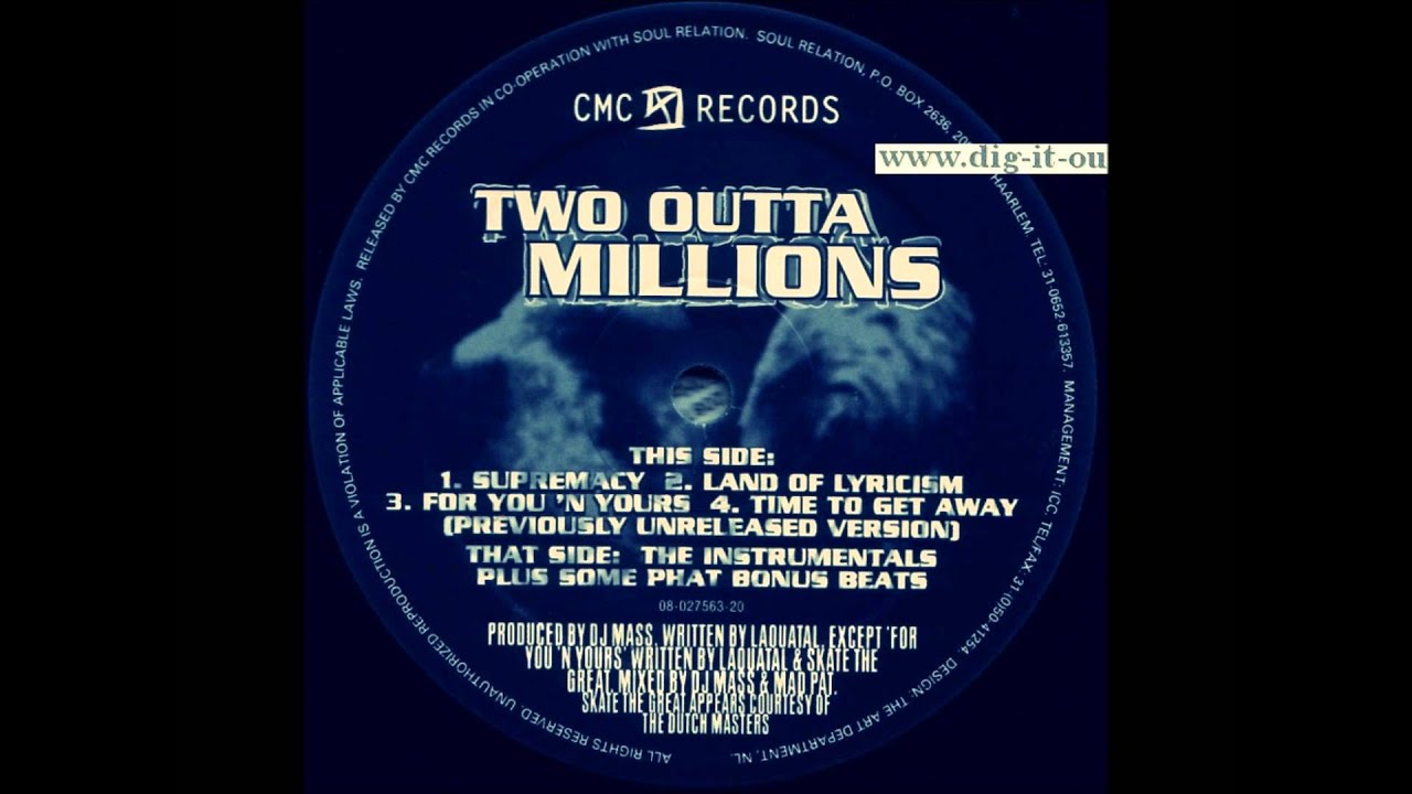 Two Outta Millions  Supremacy (Instrumental)