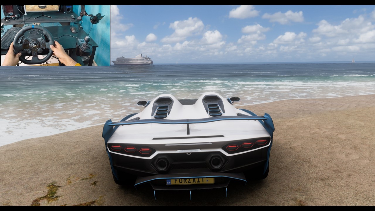 POV Driving Lamborghini SC20 in Forza Horizon 5 with Logitech G923 | Realistic Wheel Gameplay