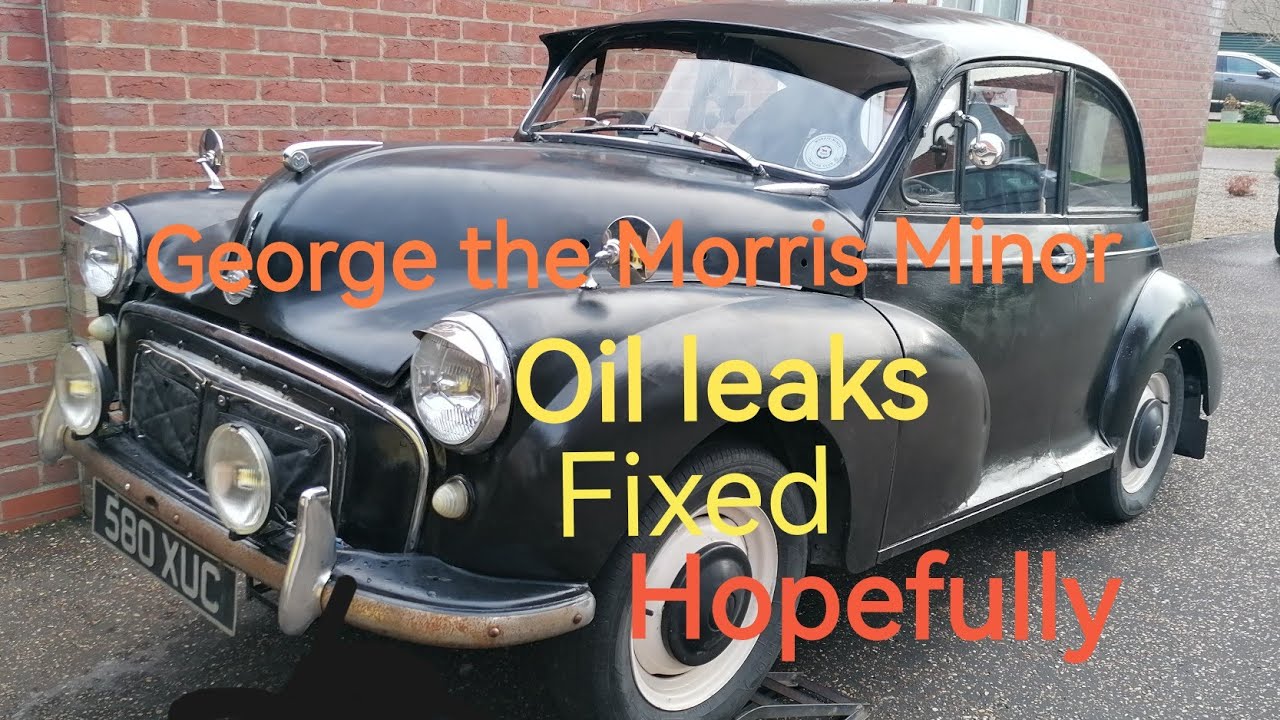 Morris Minor (George) Fixed Oil Leaks again