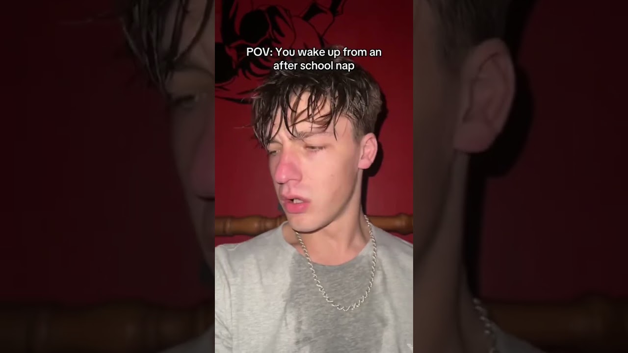 POV: ТЫ ПРОСЫПАЕШЬСЯ ПОСЛЕ ШКОЛЬНОГО СНА 