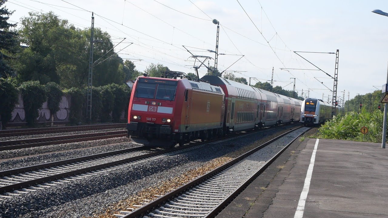Eisenbahnverkehr in Duisburg Buchholz Mit Br 422 462 1429 101 147 412 403 146 429 402 110 408 401
