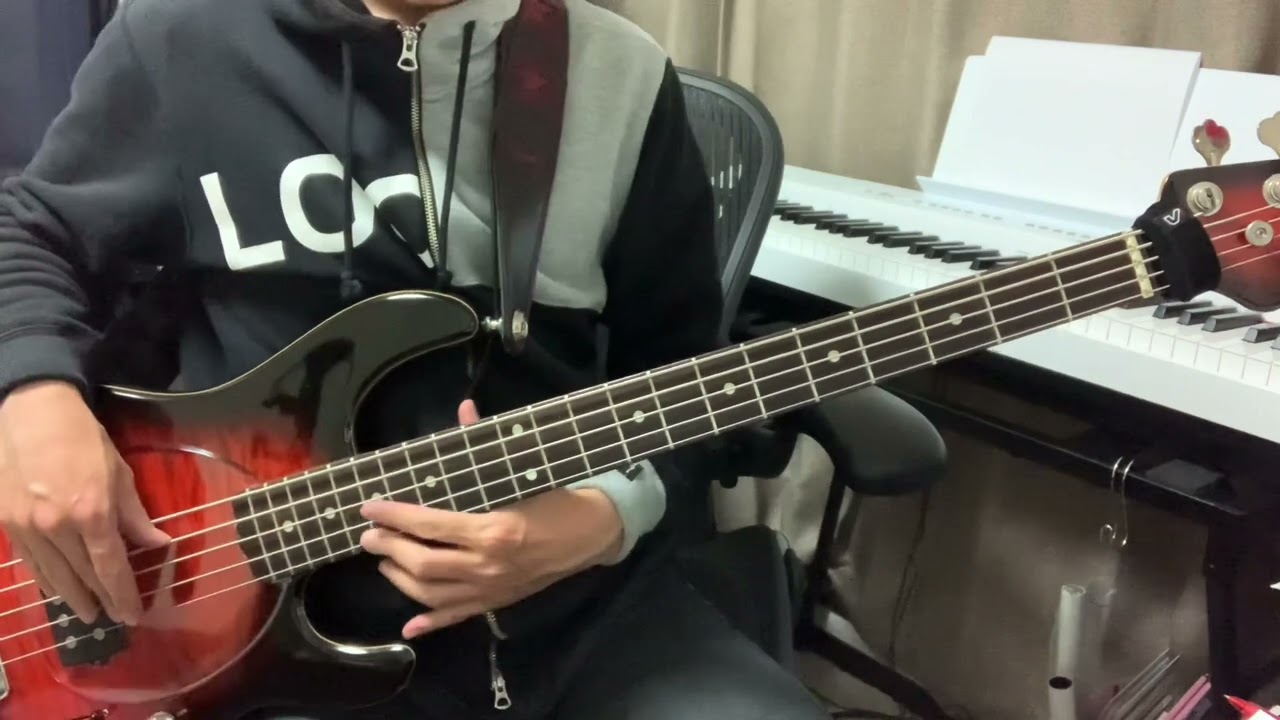 【タブ譜あり】キタカゼ/SIX LOUNGE(Bass Cover)