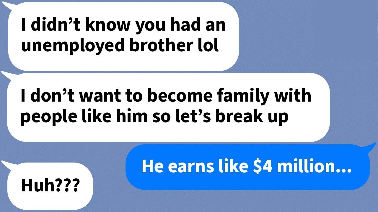 【Apple】 My fiancé broke up with me because he thought my brother was a shut in but...