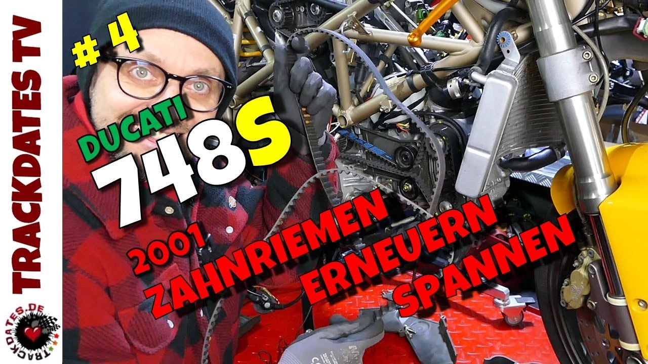 Teil 4 | DUCATI 748S 2001 | Zahnriemen erneuern und spannen