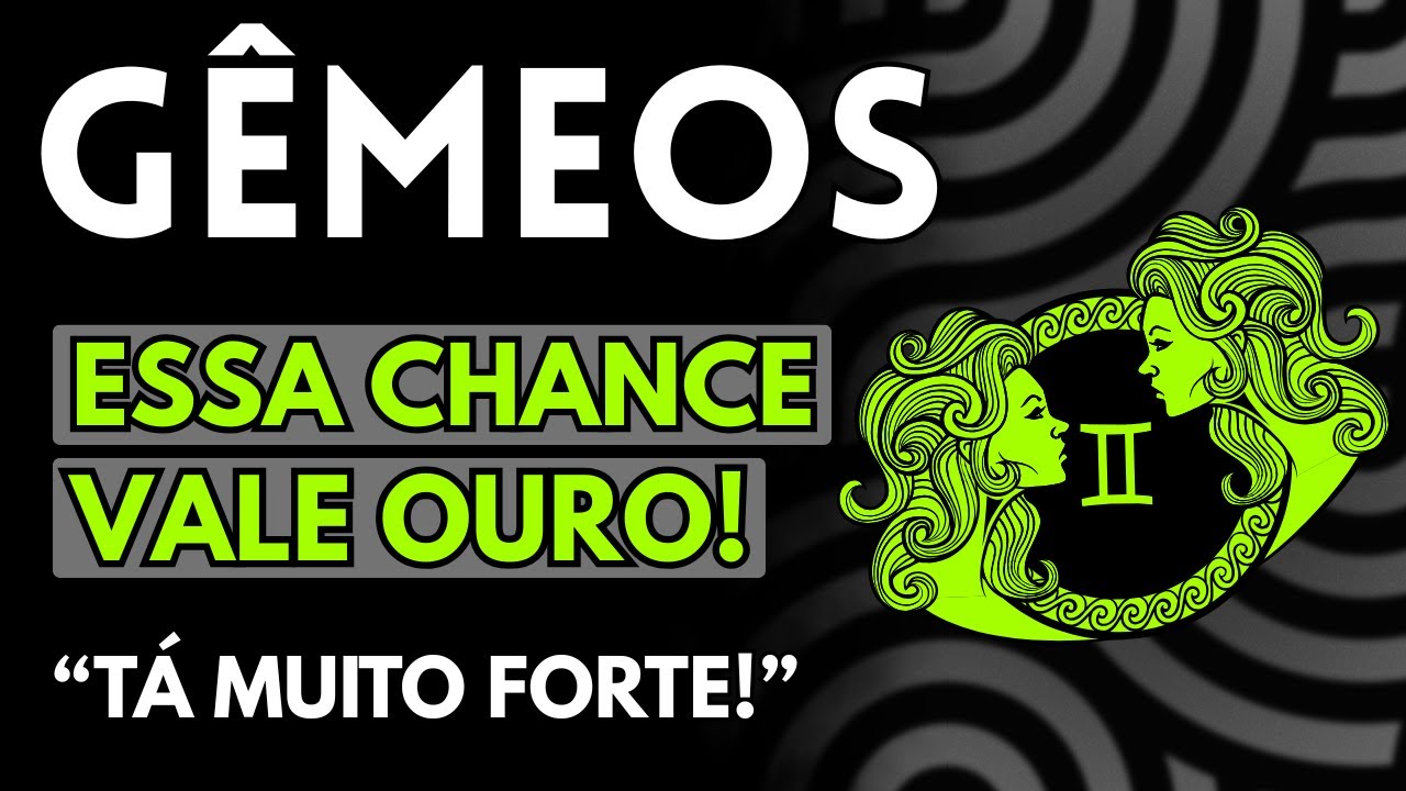 GÊMEOS ♊ É PEGAR OU LARGAR! | O QUE ESTÁ CHEGANDO PARA VOCÊ É INPENSÁVEL! | PRÓXIMOS DIAS ✨