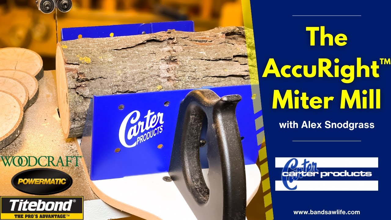 The AccuRight&trade; Miter Mill from Carter Products