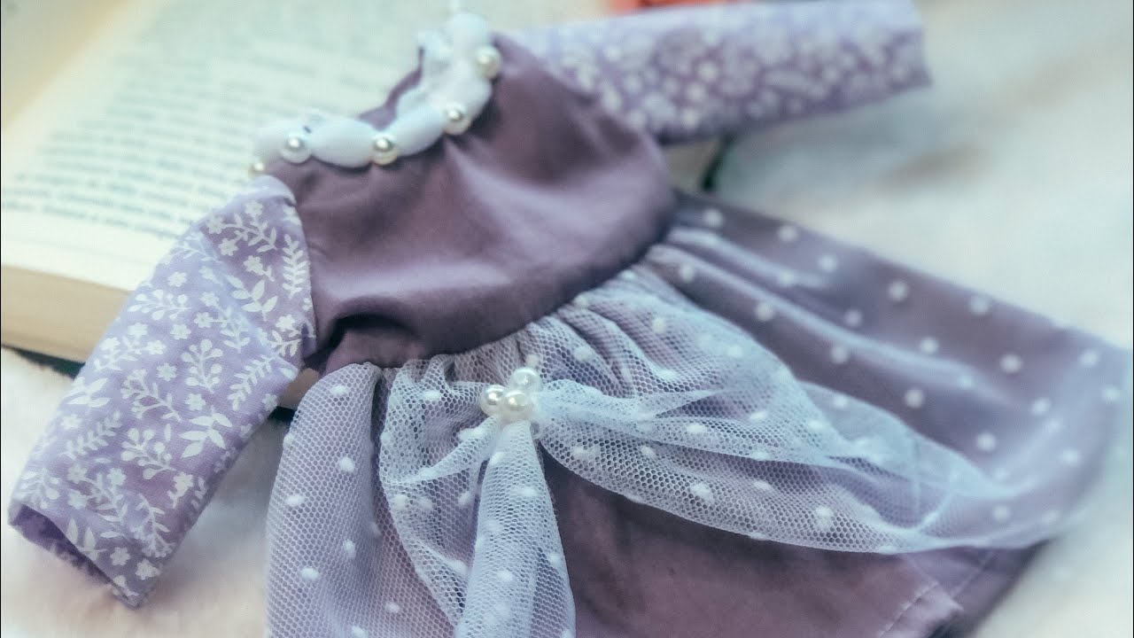 Tutorial: Faça Você Mesmo um Vestido de Princesa para Bonecas de Pano - Passo a Passo!