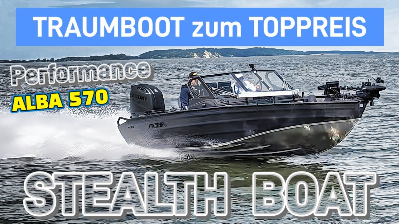 Angelboot zum DISCOUNT PREIS 😱 ALBA 570 perfekt zum Angeln 🎣