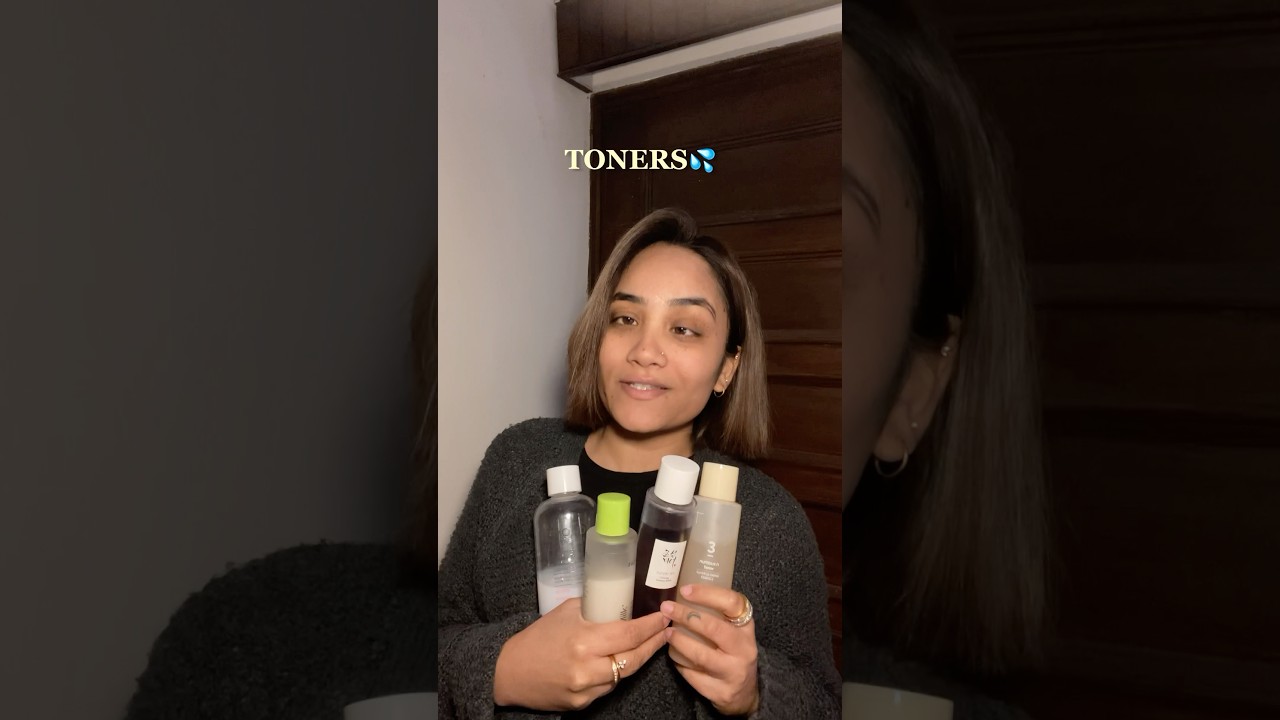 Best toners for DRY and FLAKY skin🥛💦 #dryskin #skincareroutine #skincaretips #koreanskincare