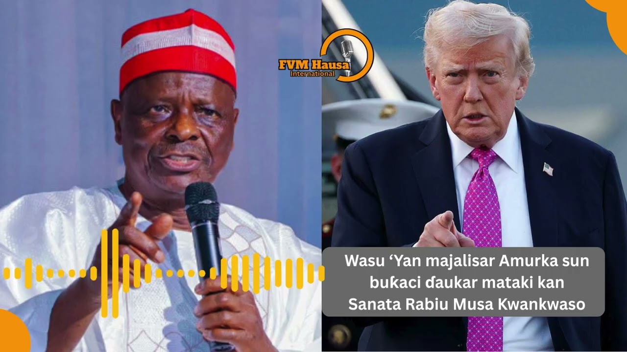Wasu ‘Yan majalisar Amurka sun buƙaci ɗaukar mataki kan Sanata Rabiu Musa Kwankwaso