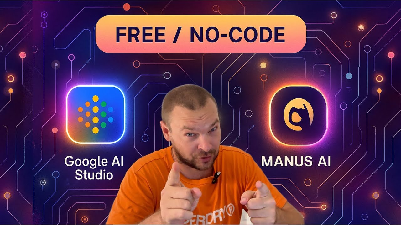 VIBE CODE: Создал 2 приложения за 10 минут (бесплатно и без кода) &mdash; Google AI + Stitch + Manus