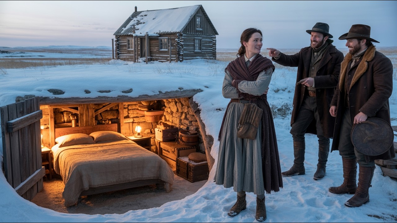 Settlers Laughed at the Widow’s “Buried” Bedroom — Until Winter Killed the Drafts