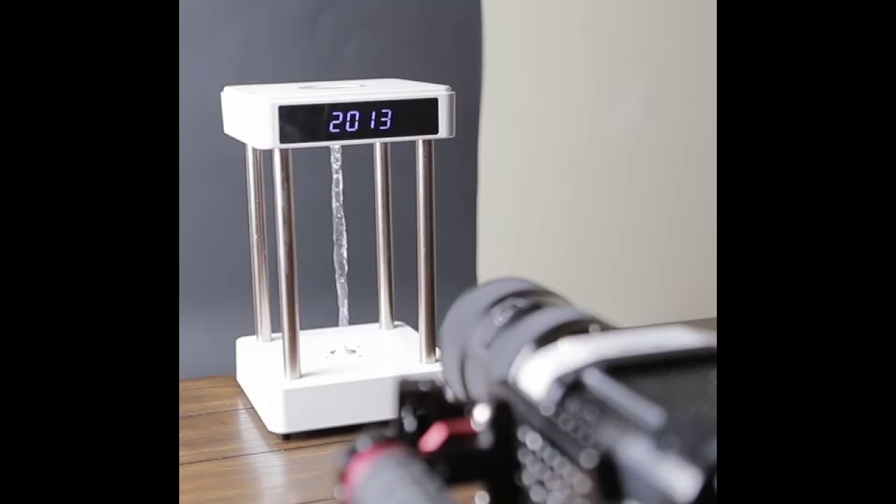 High-Speed Camera Investigates Levitating Water Droplets