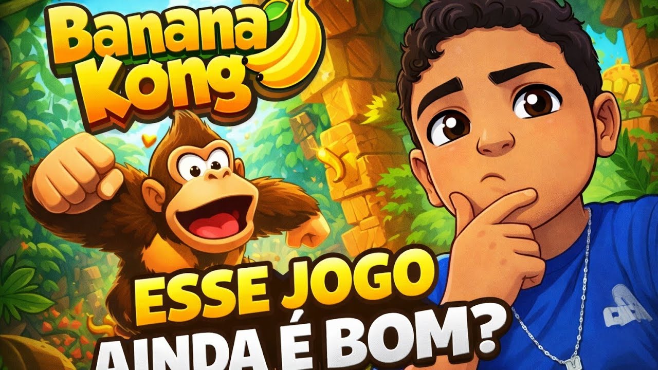 Trazendo banana Kong que nostalgia