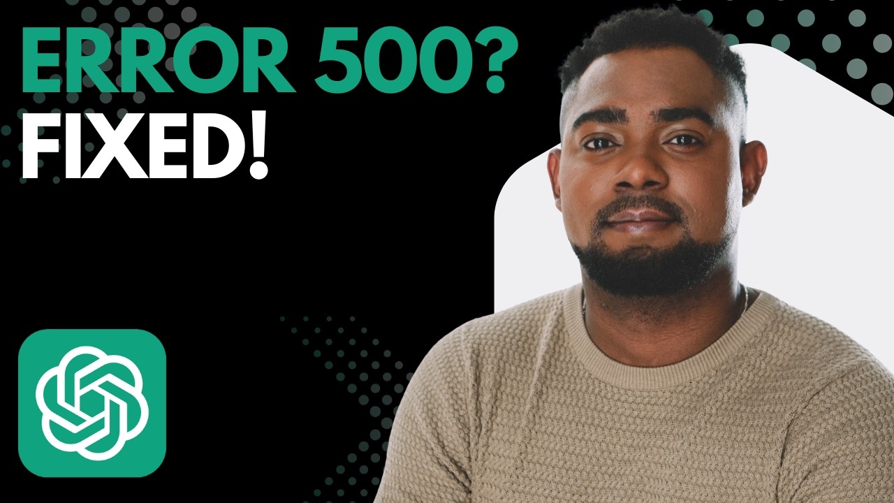 How to Fix ChatGPT “Oops, an Error Occurred” Route Error 500 (2026)