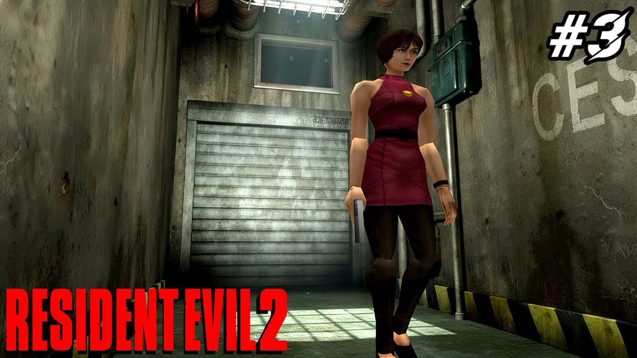 RE2-LEON #3 | Gameplay com a Ada