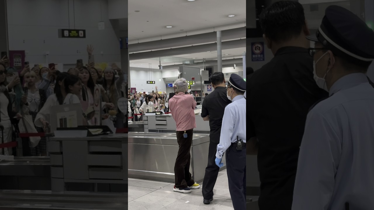 [4K] 250524 Fancam 지드래곤 G DRAGON Gimpo Airport Korea 🛬 Osaka