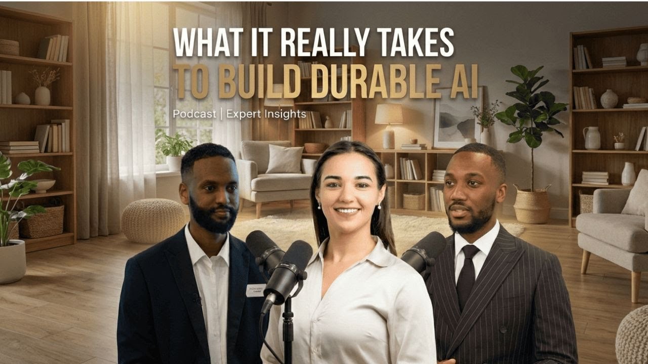 What It Really Takes to Build Durable AI | Amira Gheraselgoum, CEO HoliHOP AI