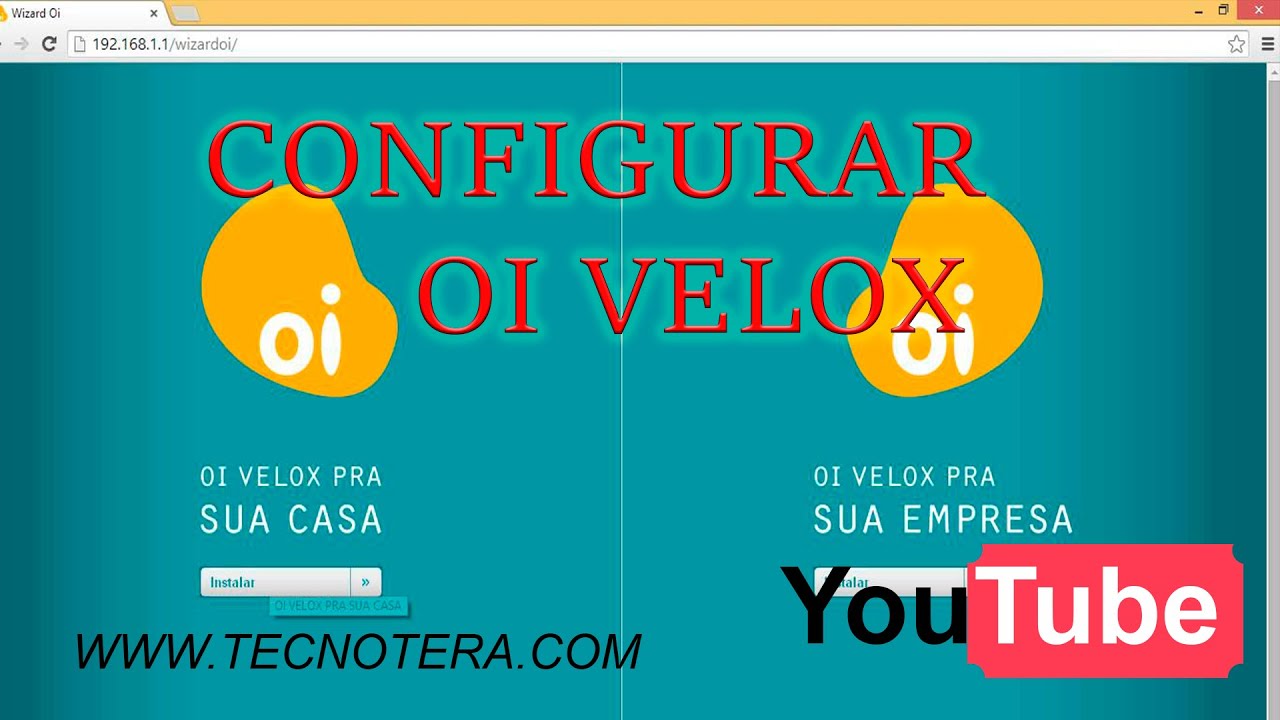 Configurar Modem OI VELOX TECHNICOLOR TD5130 Adsl2+ e atualizar a firm velox