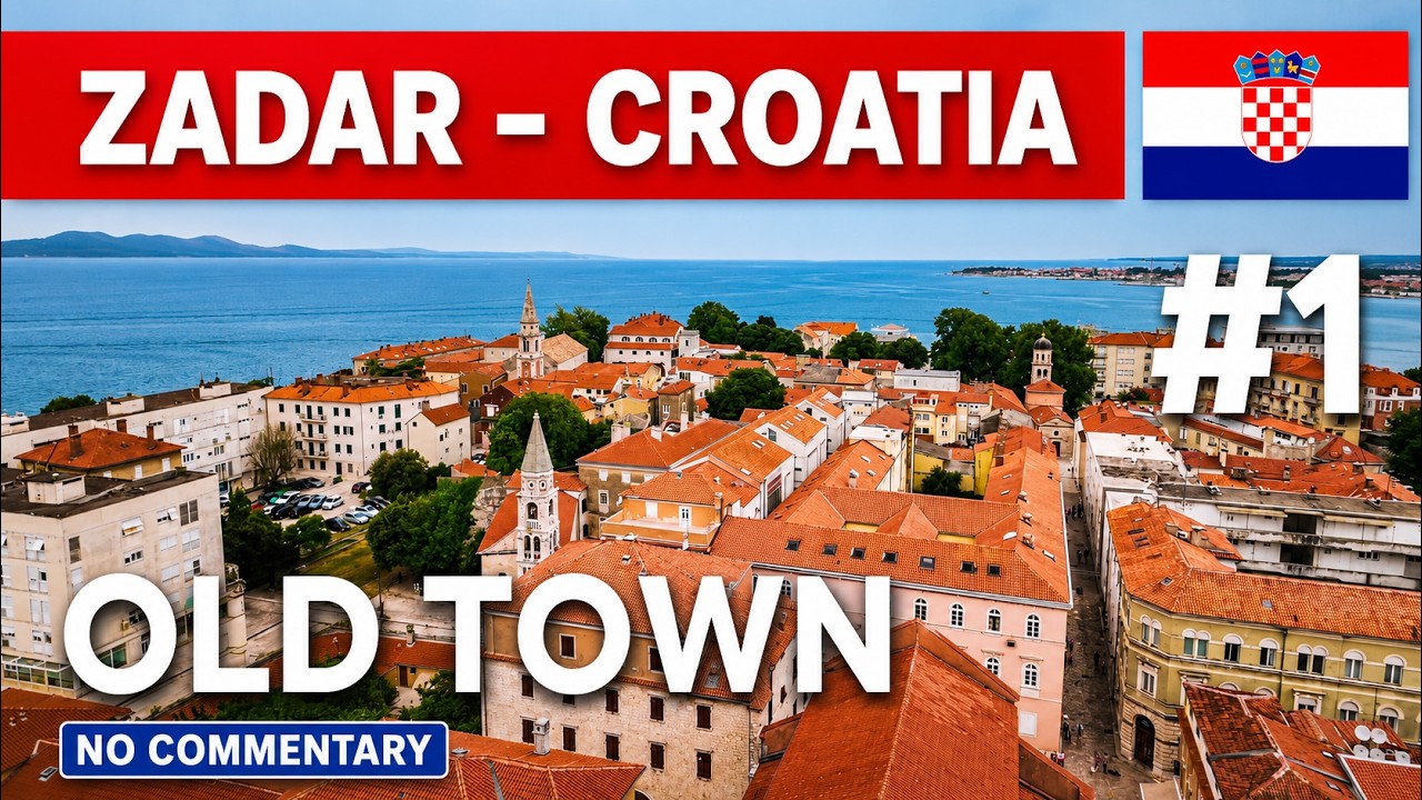 #1 Zadar: Stare Miasto – Odkryj Tajemnice Chorwackiego Klejnotu | Zwiedzanie bez komentarza