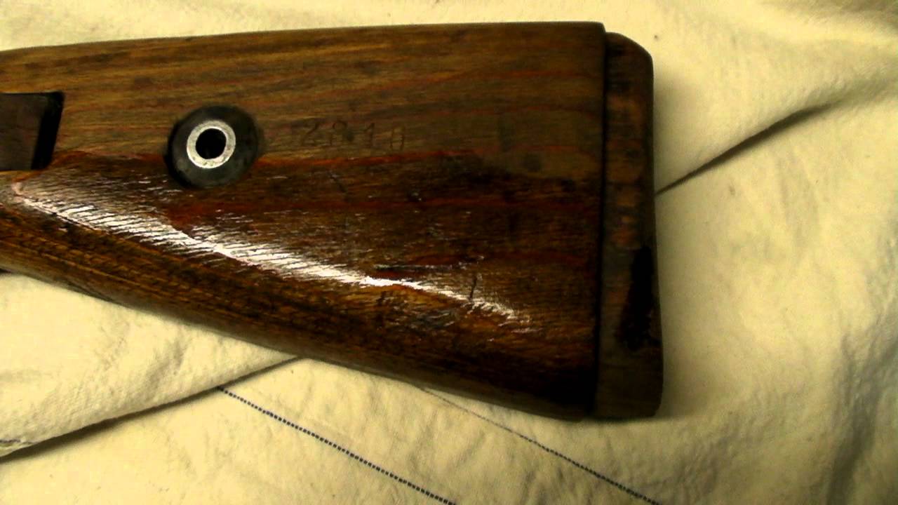 Refinishing The Stock On My German K98